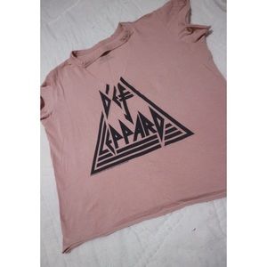 AE pink crop top